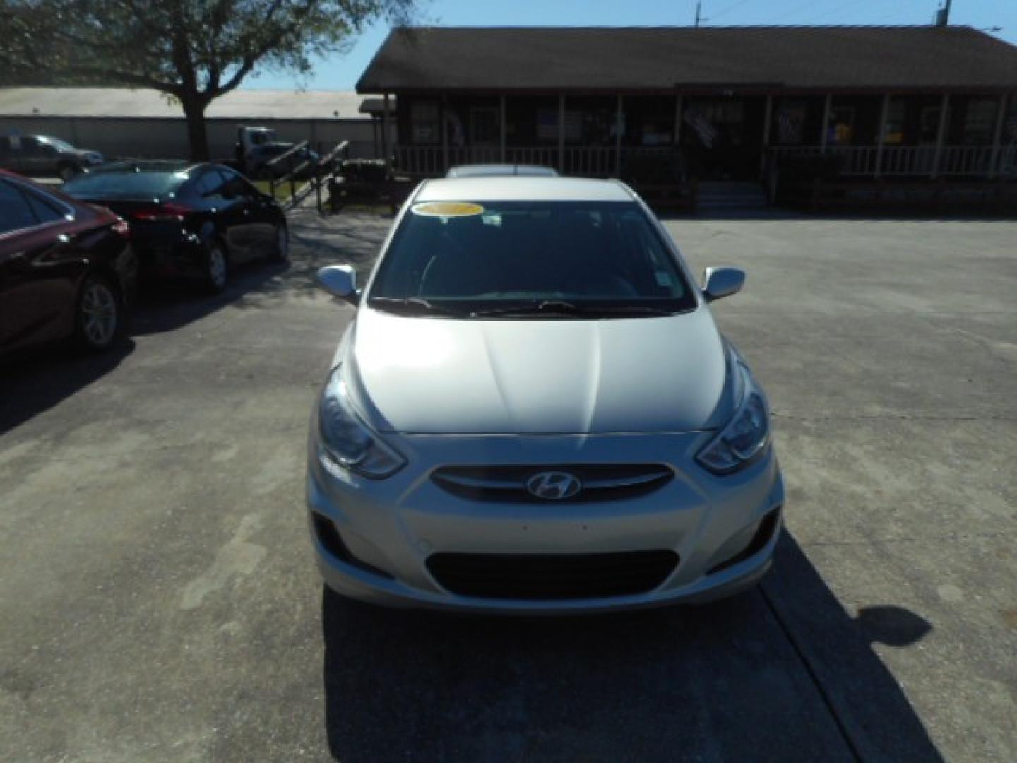 2017 SILVER HYUNDAI ACCENT SE (KMHCT4AE2HU) , located at 10405 Abercorn Street, Savannah, GA, 31419, (912) 921-8965, 31.988262, -81.131760 - Photo#0